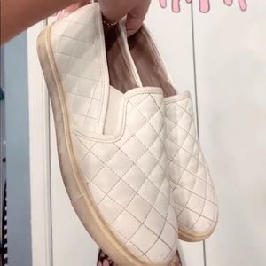 white steve madden shoes